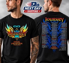HOT Journey Final Frontier Tour 2026 T-Shirt Two Sided Unisex Rock Band Tee