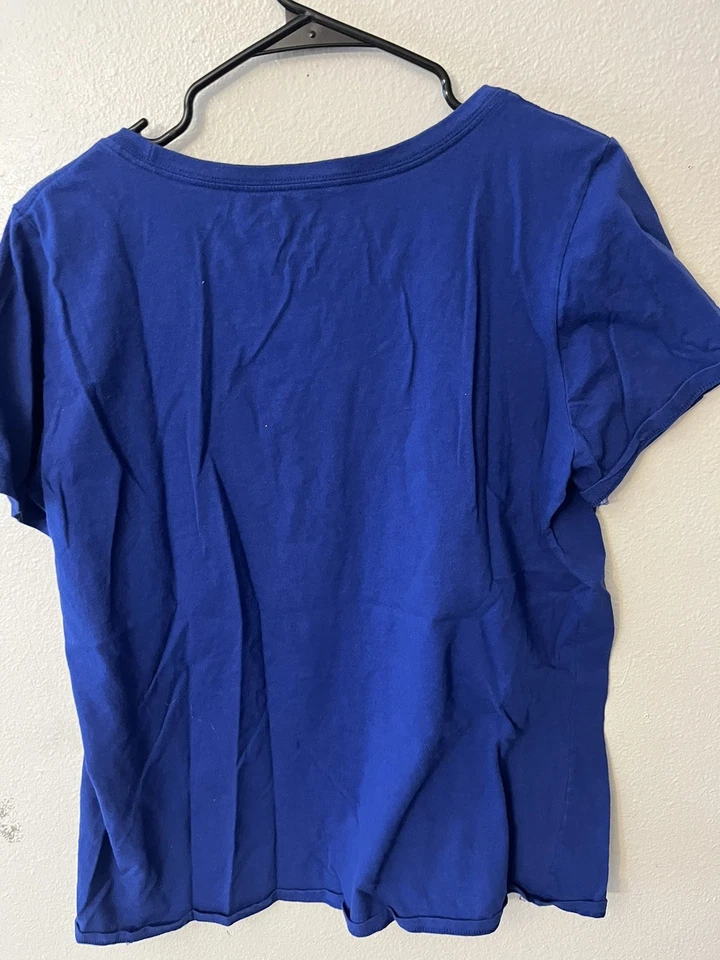 The Nike Tee New York Giants NY Graphic Logo Short Sleeve Top Womens XL - Image 3 of 4