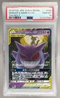 2018 Pokemon SM Tag Bolt Japanese 038 Gengar & Mimikyu GX PSA 10 127237564