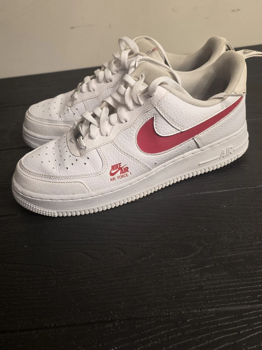 Nike Air Force 1 Utility Low White Red for Sale | Authenticity