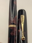 Moore Red and Black Fountain Pen and Pencil Set 14k Flexible Nib Restored — photo 8