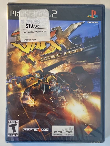 Jak X Combat Racing (PlayStation 2, 2005) PS2 Greatest Hits Factory Sealed - Picture 1 of 6