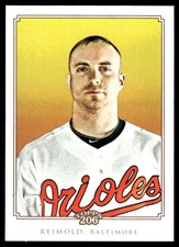 Nolan Reimold 2010 Topps 206 #168 Orioles MLB READ FREE SHIPPING AutographDen