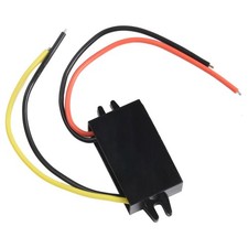 Simplified Installation of Car Power Converter from Twelve To Five Volts
