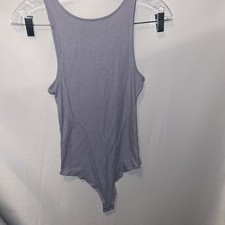 Victoria  s Secret PINK Ribbed Bodysuit Lavender purple XS
