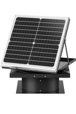 New TXL 30W Solar Attic Exhaust Fan, Solar Roof Vent, Cooling for Up to 2500sqft