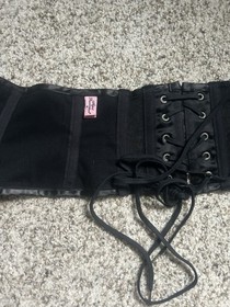 Agent Provocateur Black Waist Cincher Size M