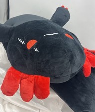 Black Axolotl Plushie Stuffed Animal Jumbo Plush Toy Large