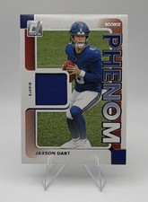 Panini 2025 Donruss Rookie Phenom Jerseys Jaxson Dart #RPJ-JDT Giants NFL