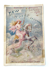 Gorgeous Cover 1906 Souvenir Program New York...