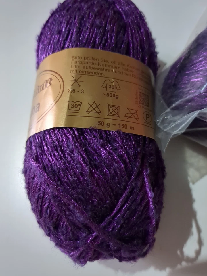 Woll Butt Luna Lila - Bild 4 von 4