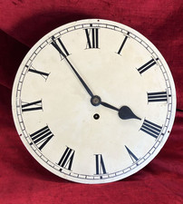 12in Antique Fusee Clock Movement & Dial