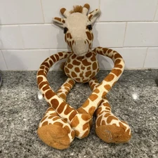 FAO Schwarz Tug a Lug Toys R Us Geoffrey Giraffe Plush 24" Hanging Leg Pull