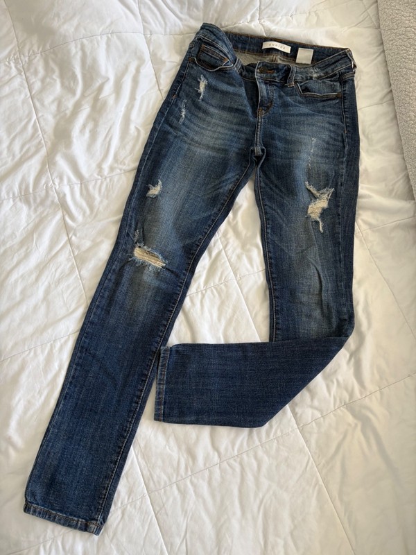 Skinny Womens Jeans Size 7 Distressed Eunina Brand
