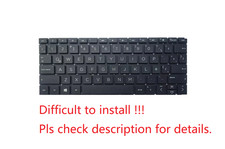 Original US Black Non-Backlit Keyboard for HP Pavilion X360 11-AP 11M-AP