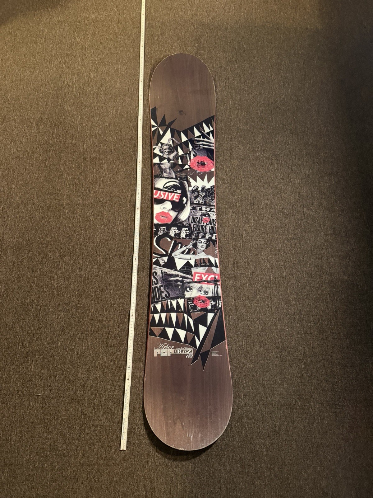 Snowboard Arbor Poparazzi 152 cm – REAL WOOD POWER PLY – Ideales Einsteigerbrett