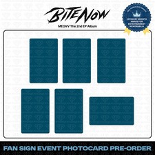 [PreSale] MEOVV 2nd EP Album BITE NOW MakeStar 2nd 1:1 Photo VC Photocard