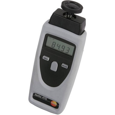 testo 0563 0470 Drehzahlmesser optisch, mechanisch 1 - 19999 U/min 1 - 99999