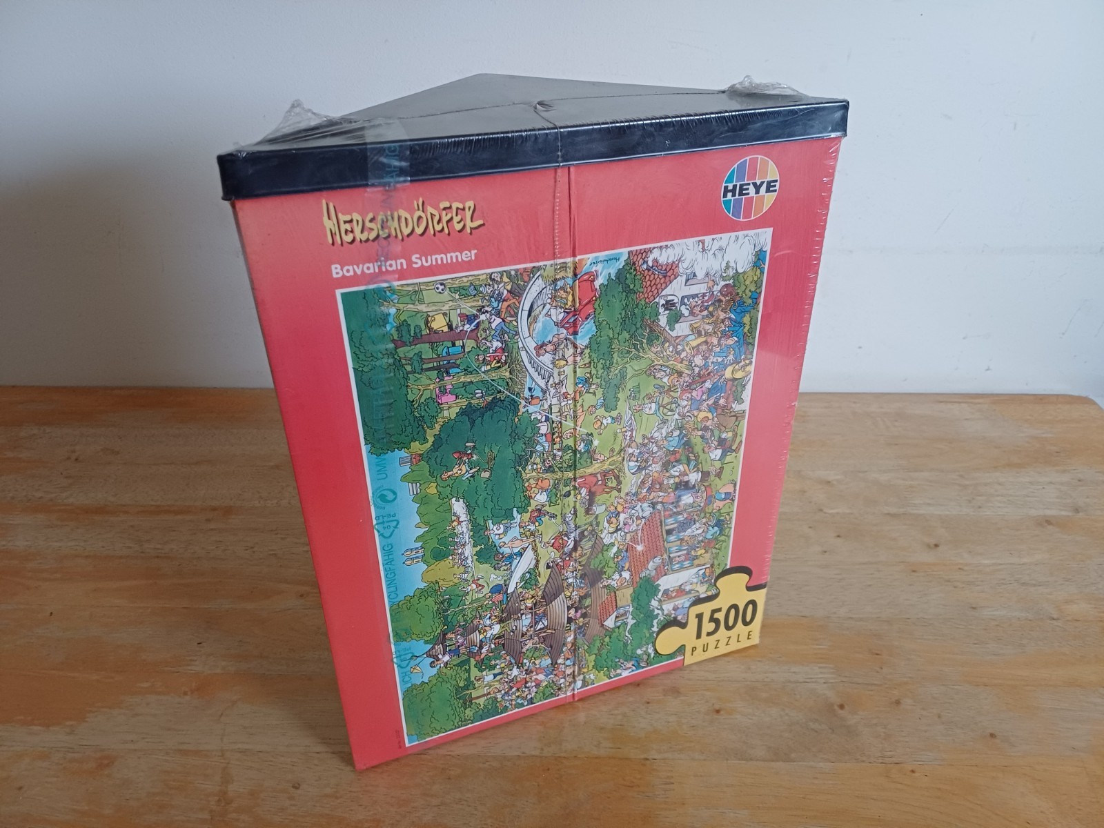 Rare Heye 1500 Piece Jigsaw Puzzle Bavarian Summer,Herschdörfer, 2000 New/Sealed