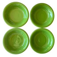 Fiestaware Shamrock Green dessert berry bowls Discontinued 5.25"