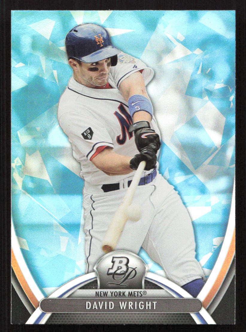2013 Bowman Platinum David Wright Sapphire #36 Card