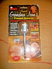 Vintage Grandma Jeans Pressure Seasoner/Injector/Infusion For Seasoning Roaster
