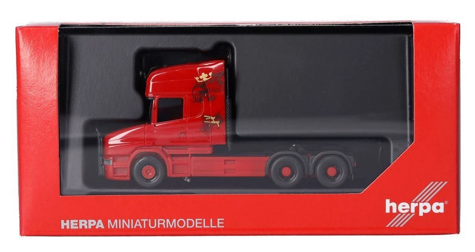 HERPA - Camion solo – SCANIA Hauber - Torpedo Topline 6x4 - 1/87 - HER319423 - Photo 3/4