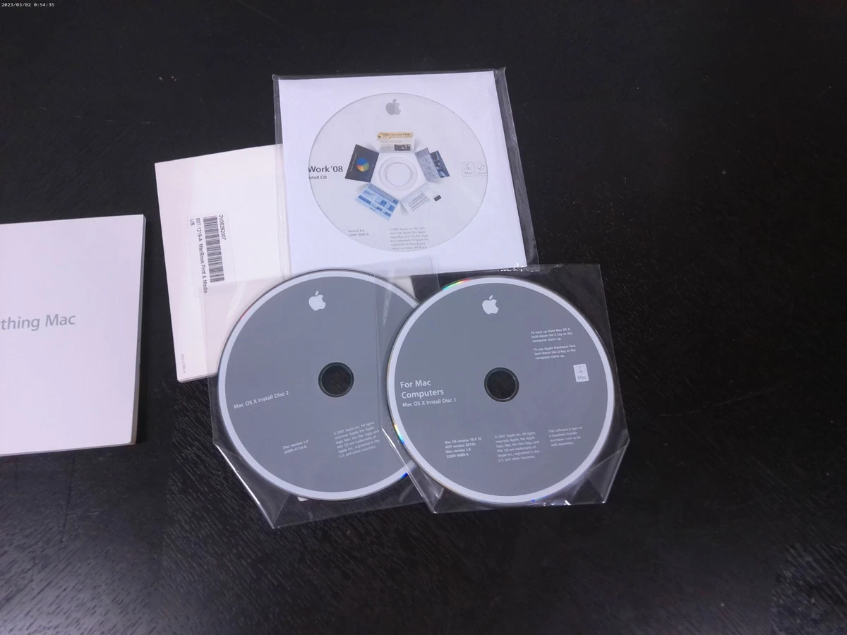 Mac Os X Install Disc for sale - eBay