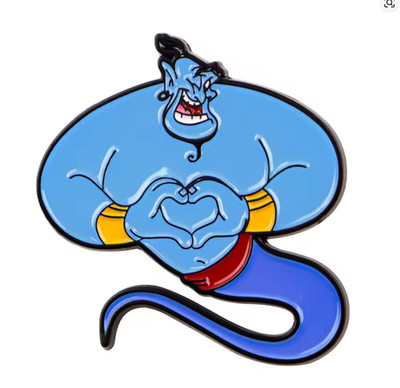 Pin, Badge, Anstecker, Disney, Aladdin
