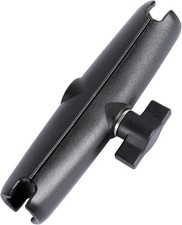 RAM Mounts RAM-B-201U-C Long 5.91 Aluminum Dual Socket Arm for 1 Ball Size