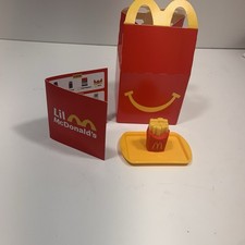 Lil McDonald  s Restaurant Happy Meal Toy Kids Fries 1 New In Box 2025