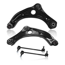 4pcs Front Lower Control Arm Sway Bar Link Kit for Nissan Versa Kicks