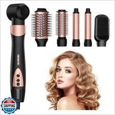 6 in 1 High-Speed Air Wrap Hair Styler,110,000 RPM Professional Hair Dryer Br