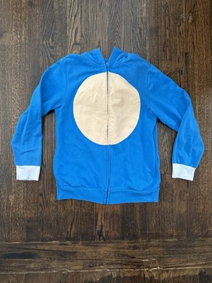 Sonic The Hedgehog - boy's blue full-zip sonic hoodie size XL tag$23