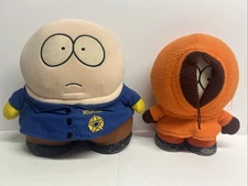 Vintage 1998 South Park Kenny & Cartman Police Officer Limited Edition Plush