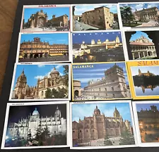 Postcard: Trimmed ~ Scrapbooking Junk Journaling ~  Lot 16~ Salamanca, Spain