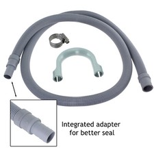 Extension Drain Hose Water Pipe For Zanussi Washing Machine 1.5M Kit