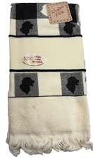 Crafter's Pride Silhouette Check Canine Towel for Cross Stitch 16" x 25"  NWT