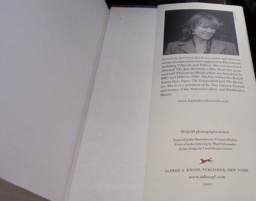 The BARONESS ~ Search for Nica Rebellious ~ Hannah Rothschild. 1st HbDj in MELB - Foto 24 di 24