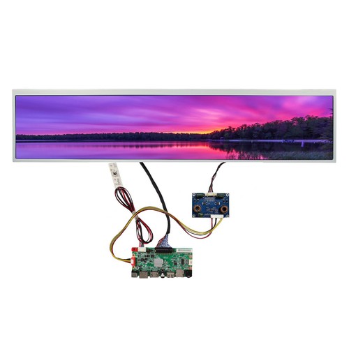 61cm 24" 1920x360 Stretched Bar Display HD USB SD IPS Gaming Marquee Monitor