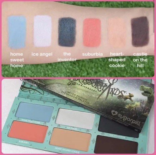 Sugarpill Edward Scissorhands Eye Shadow Palette Tim Burton Sugar Pill - Picture 2 of 2