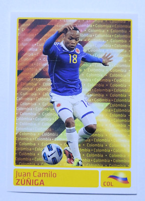 2011 Copa America Argentina Panini Sticker #308 JUAN ZUÑIGA TEAM COLOMBIA