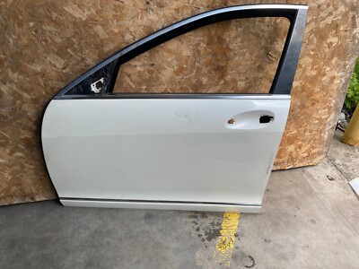 MERCEDES BENZ S CLASS W221 07-13 FRONT LEFT DRIVERSIDE DOOR SHELL WHITE 