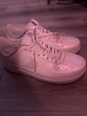 Size 12 - Nike Air Force 1 Foamposite Pro Cup Low Triple White
