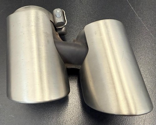 Porsche 991.1 Carrera Left Hand Exhaust Tail Pipe Trim Tip - 99111136103 - Picture 2 of 12