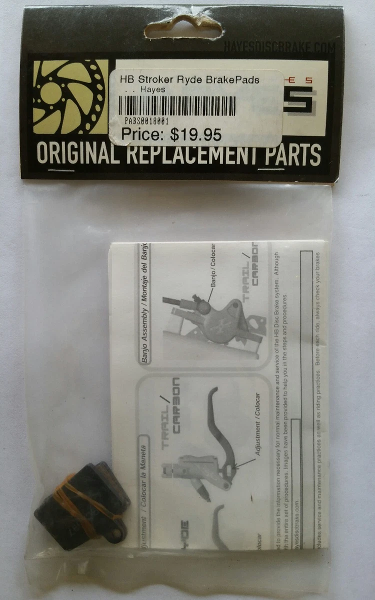 Hayes stroker ryde online brakes