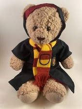 Build-A-Bear Harry Potter Gryffindor Plush Robe Shirt Tie Sweater Vest Scarf
