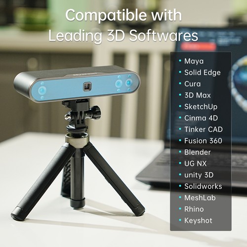 Scanner 3D Revopoint POP 3 0,05 mm précision scanner 3D portable 18 ips vitesse A6I6 - Photo 15/25