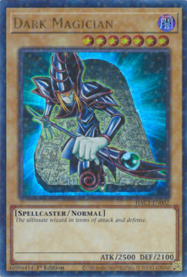 Dark Magician  DARK MAGICIAN HAC1-EN002 1ST ED YUGIOH (DUEL TERMINAL ULTRA NM) | eBay