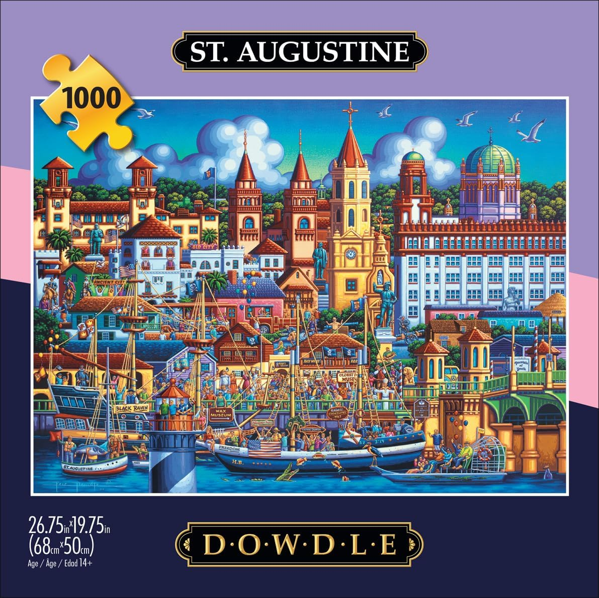 Buffalo Games - World Landmarks 360-2000 Piece Jigsaw Puzzle Buffalo Games - World Landmarks 360-2000 Piece Jigsaw Puzzle